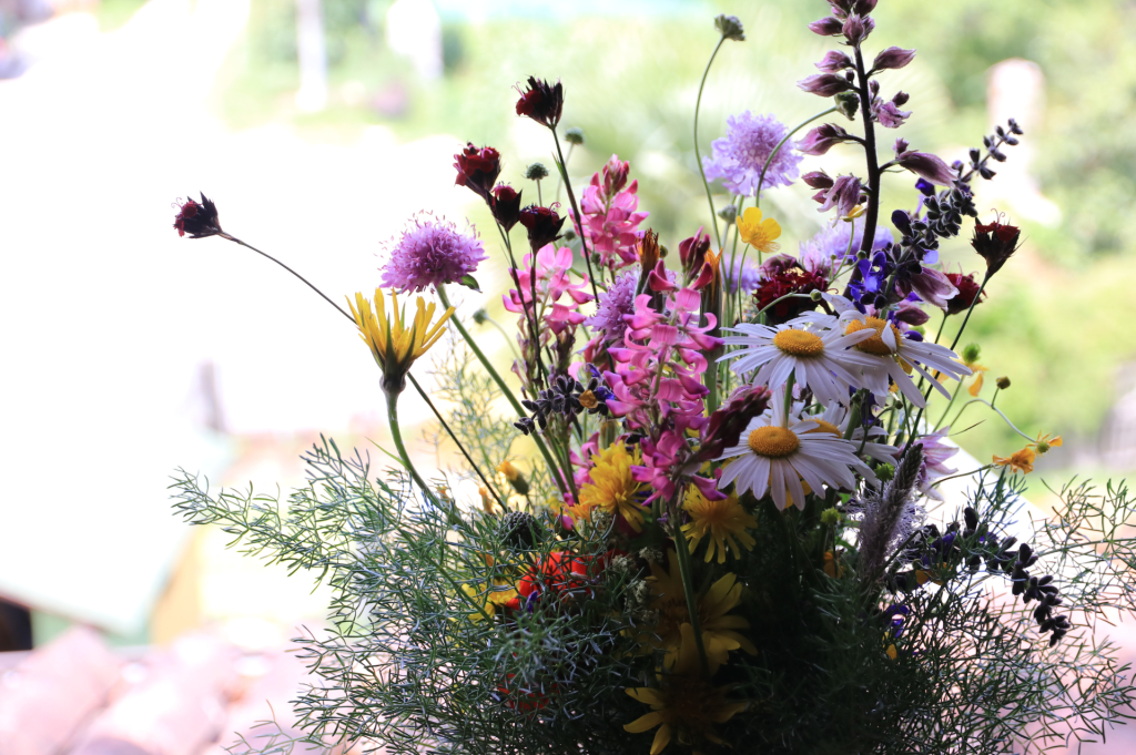 bouquet de fleurs sauvages
