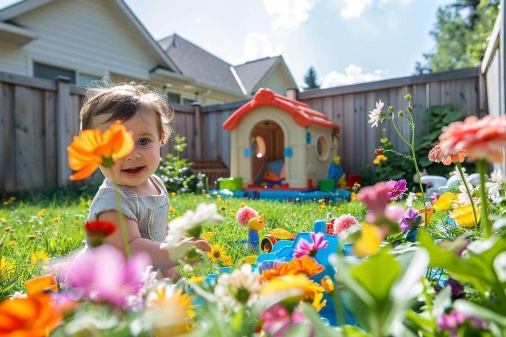 Les meilleures activités a faire dans le jardin avec un tout petit