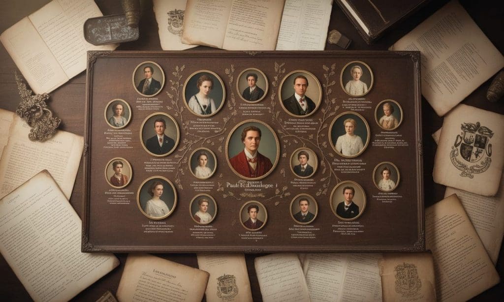 découvrez l’arbre généalogique de paule-édith boulogne, explorant ses origines, filiations et archives pour retracer son histoire familiale en profondeur.