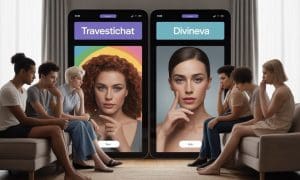 découvrez les préférences des utilisateurs trans et travestis entre travestichat et divineva, deux plateformes populaires pour échanger et partager en toute convivialité.